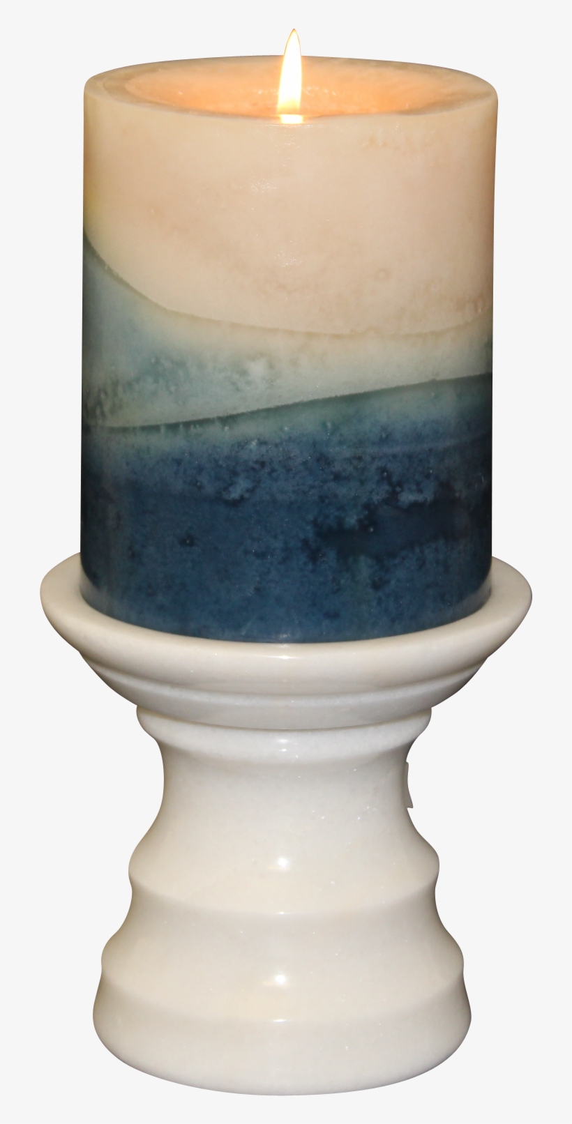 Antique White 3 Tier Candle Holder, transparent png download