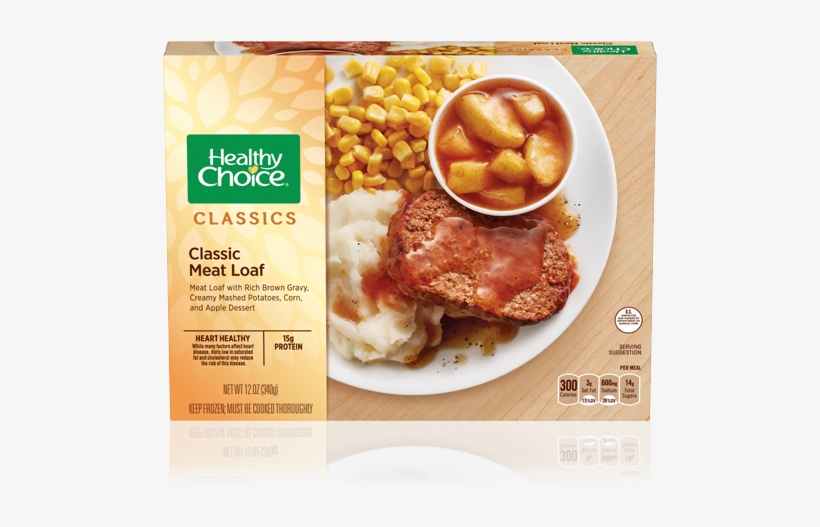 Classic Meat Loaf - Healthy Choice Dinners, transparent png download
