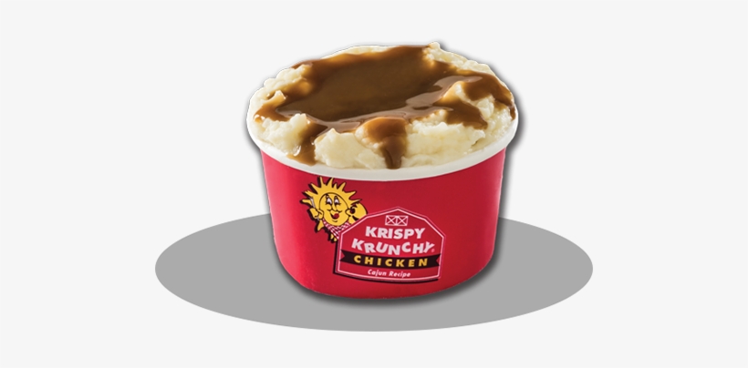 Mashed Potatoes & Gravy - Krispy Krunchy Chicken, transparent png download