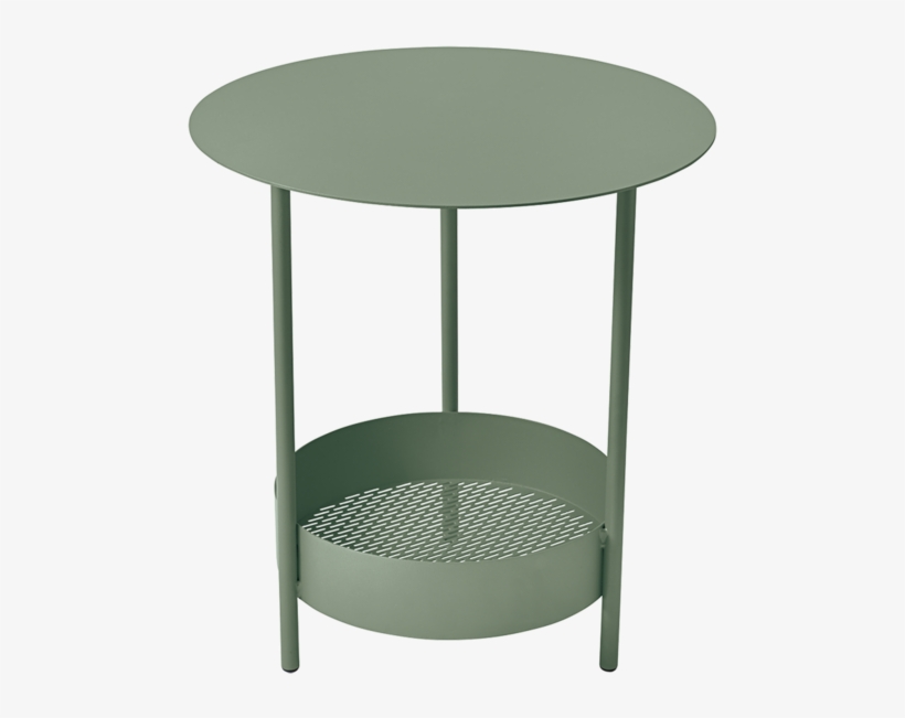 Gueridon Metal Vert - Fermob Salsa Small Table - Ø 50 X H 50 Cm. Nutmeg, transparent png download