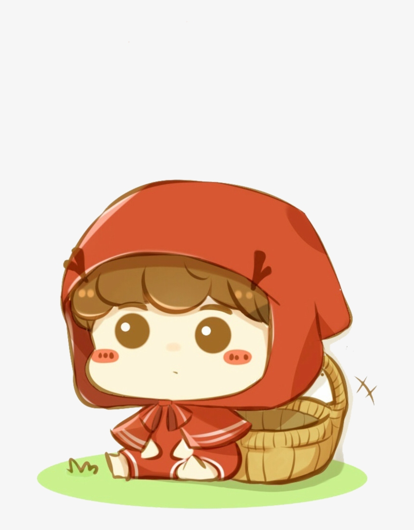 Art Ideas, Kpop Exo, Exo K, Exo Fan Art, Yixing, Cute - Luhan Chibi Png, transparent png download