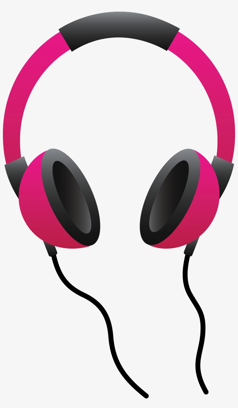 Phone With Earbuds Clipart - Headphones Clipart, transparent png download