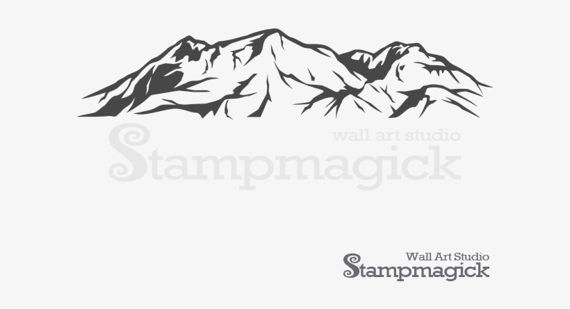 Mountain Range Wall Decal - Mapa De La Isla Del Tesoro, transparent png download