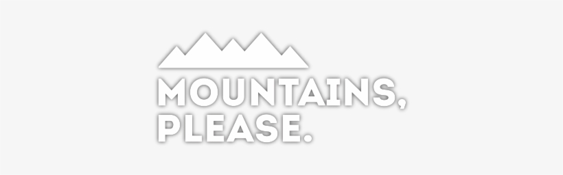 Mountains Please Sticker, transparent png download