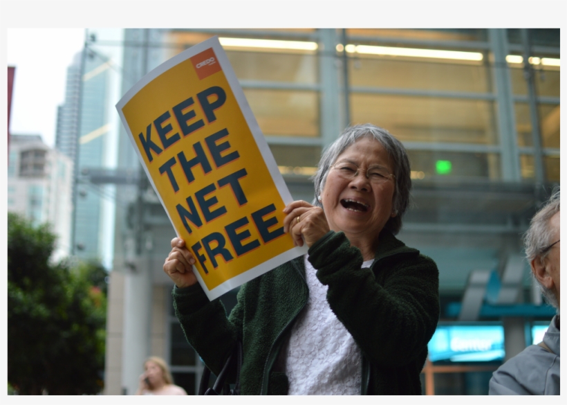 Ajit Pai Welcome Committee Save The Open Internet - Protest, transparent png download