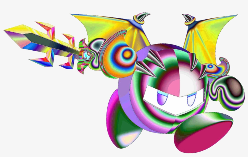 Rainbow Meta Knight - Fan Made Kirby Knights, transparent png download