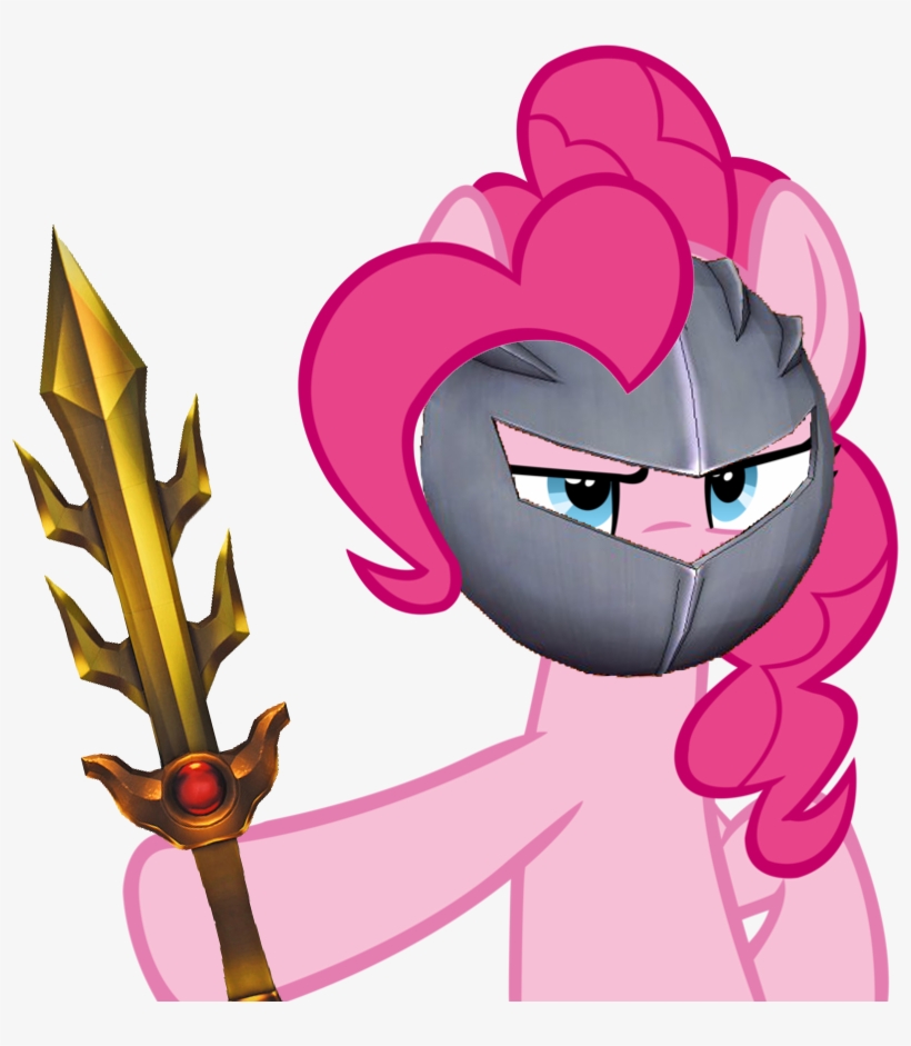 Earth Pony, Female, Kirby, Mare, Mask, Meta Knight, - Pinkie Pie Knight, transparent png download