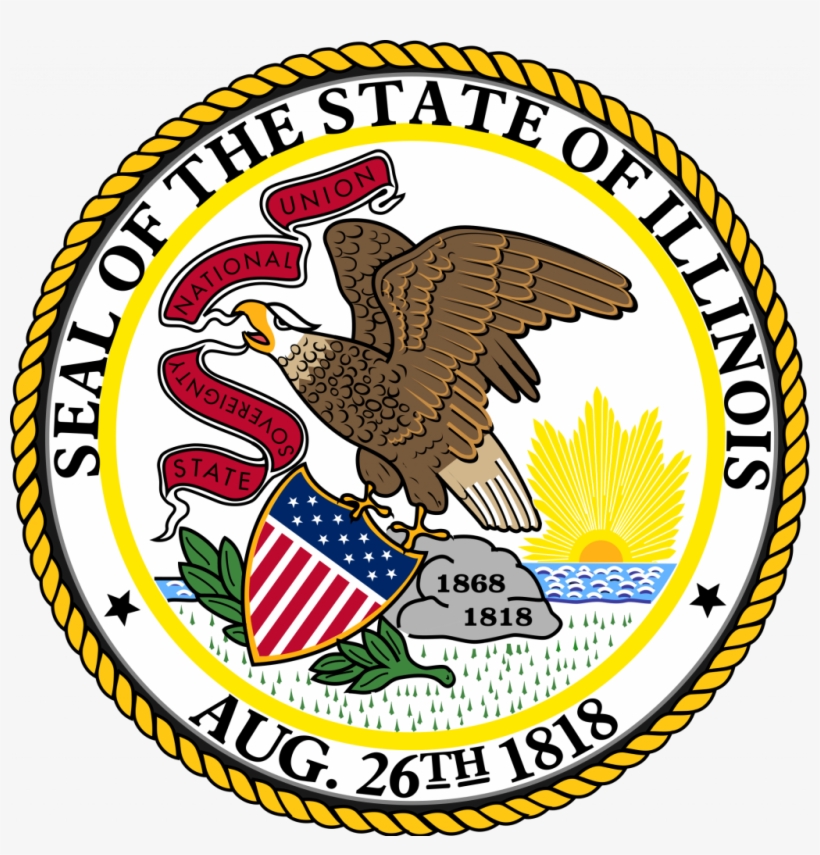 Illinois Right To Know Act Will Protect The Private - Illinois State Seal Png, transparent png download