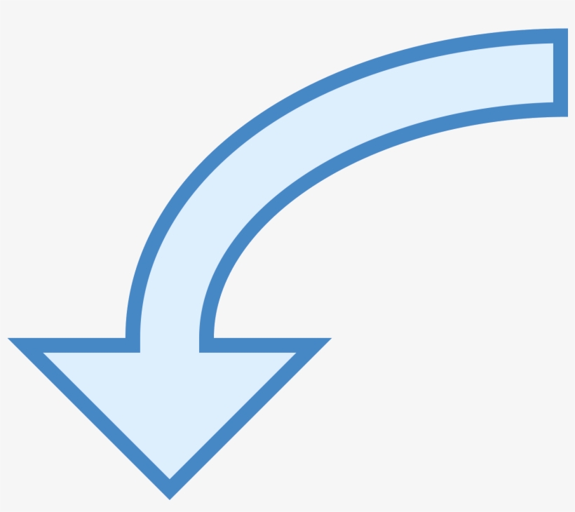 This Icon Looks Like A Large Arrow, Pointing Downward - Download Small Icons, transparent png download
