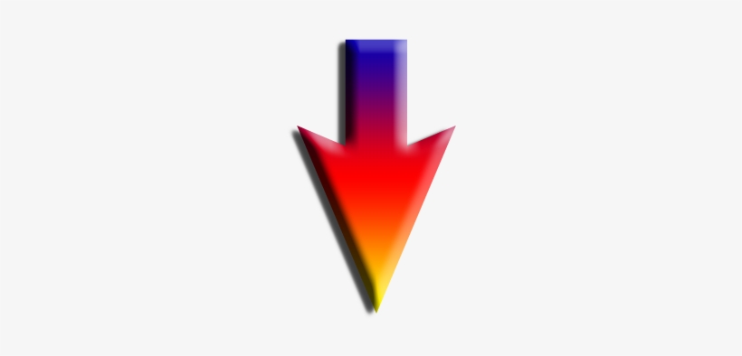 Arrow Pointing Right Arrow Pointing Down - Graphic Design, transparent png download