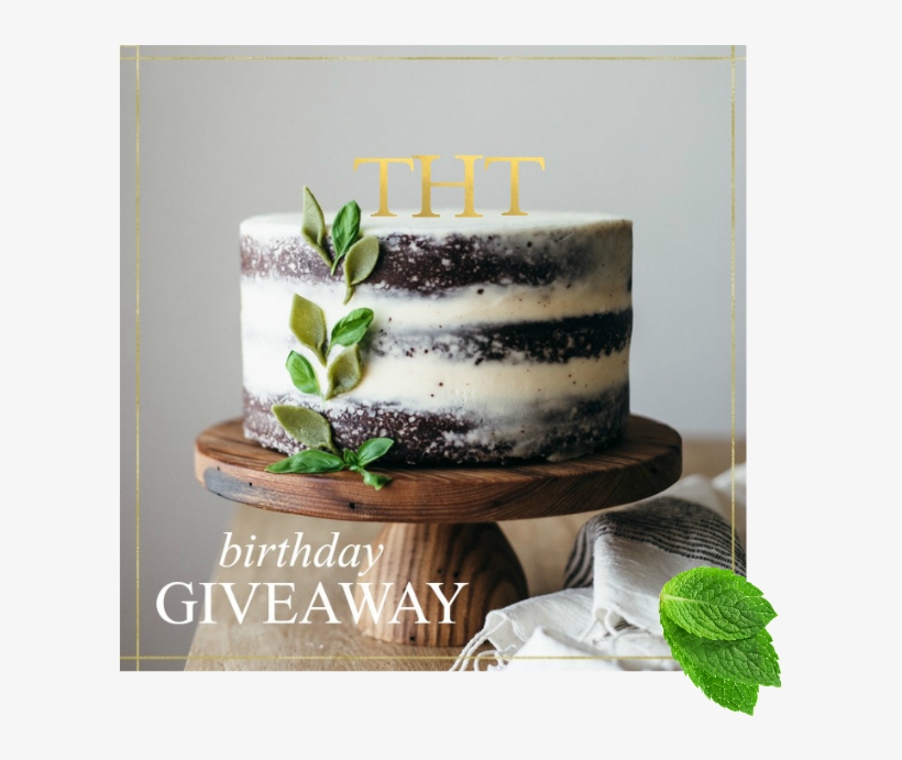 Tht Birthday Giveaway - Cake, transparent png download