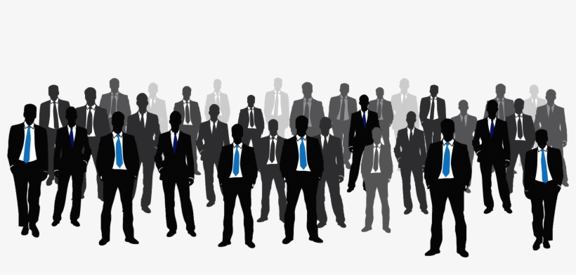2015-2017 Pulaski County - Men In Suits Silhouette, transparent png download