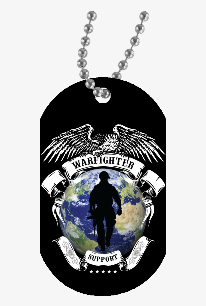 Black / One Size Warfighter Support Dog Tag - My Boyfriend Dog Tags, transparent png download