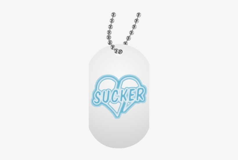 Sucker For Love White Dog Tag Necklace - Happy Birthday Son In Military, transparent png download