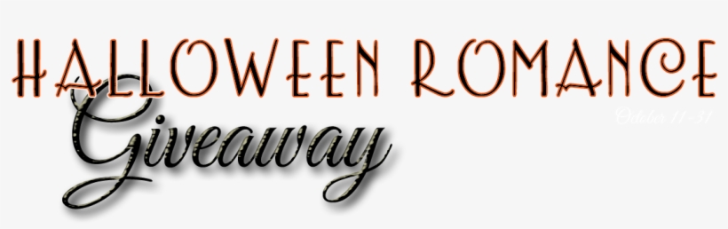 Halloween Romance Giveaway October 11-31 - Book, transparent png download