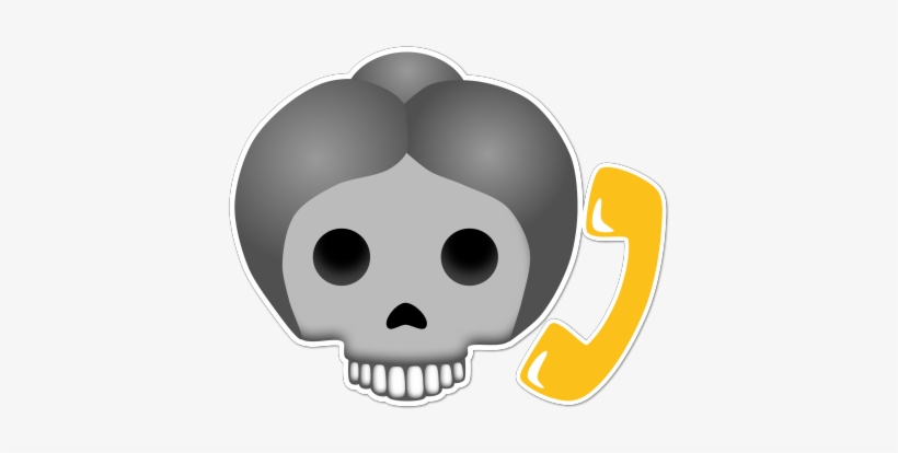 Grandma Waiting By Phone - Waiting For Call Emoji, transparent png download