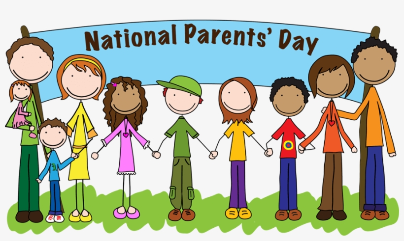 Parents Clipart - National Parents Day, transparent png download