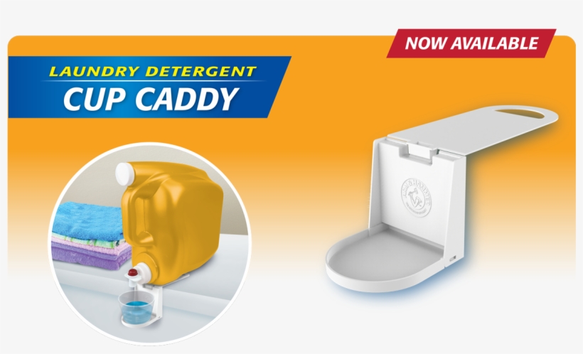 Flat Folding Laundry Detergent Cup Caddy - Laundry Detergent Caddy, transparent png download