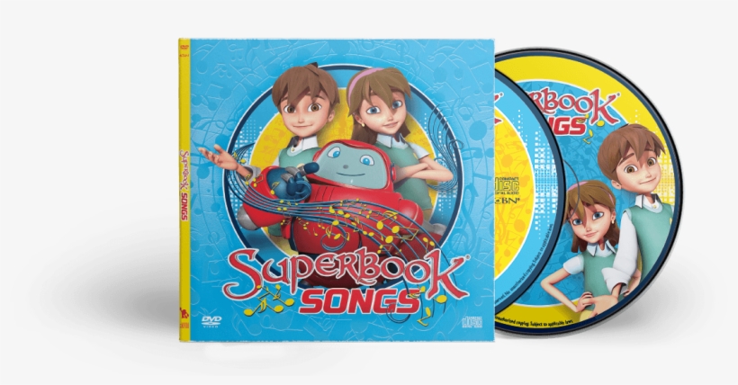 Image Of Superbook Songs Dvd Plus Cds - Dvd, transparent png download