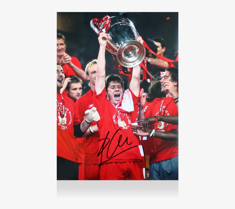 Xabi Alonso Liverpool Winner Champions League, transparent png download