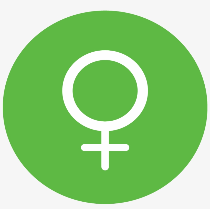 Women Symbol - Church Icon Png Circle, transparent png download
