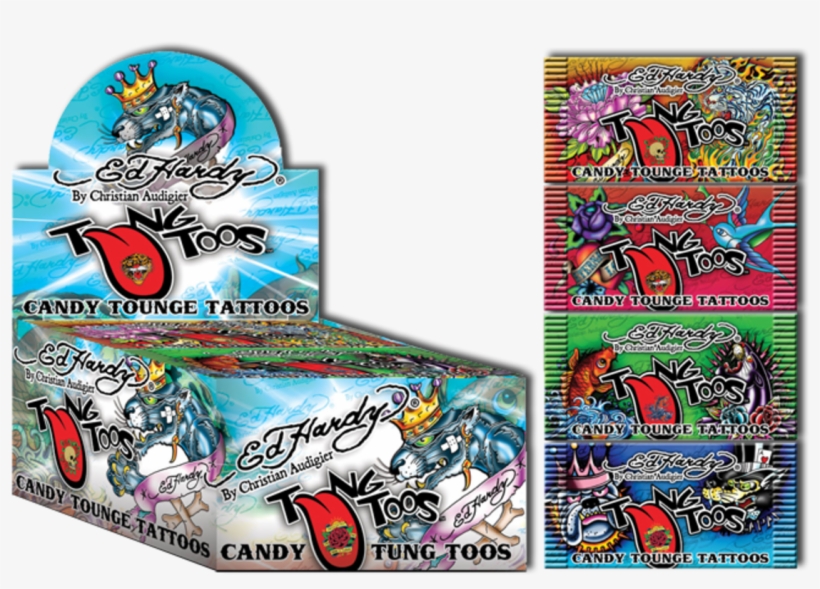 But My Daughter Loves These Whacky Temporary Tongue - Ed Hardy, transparent png download