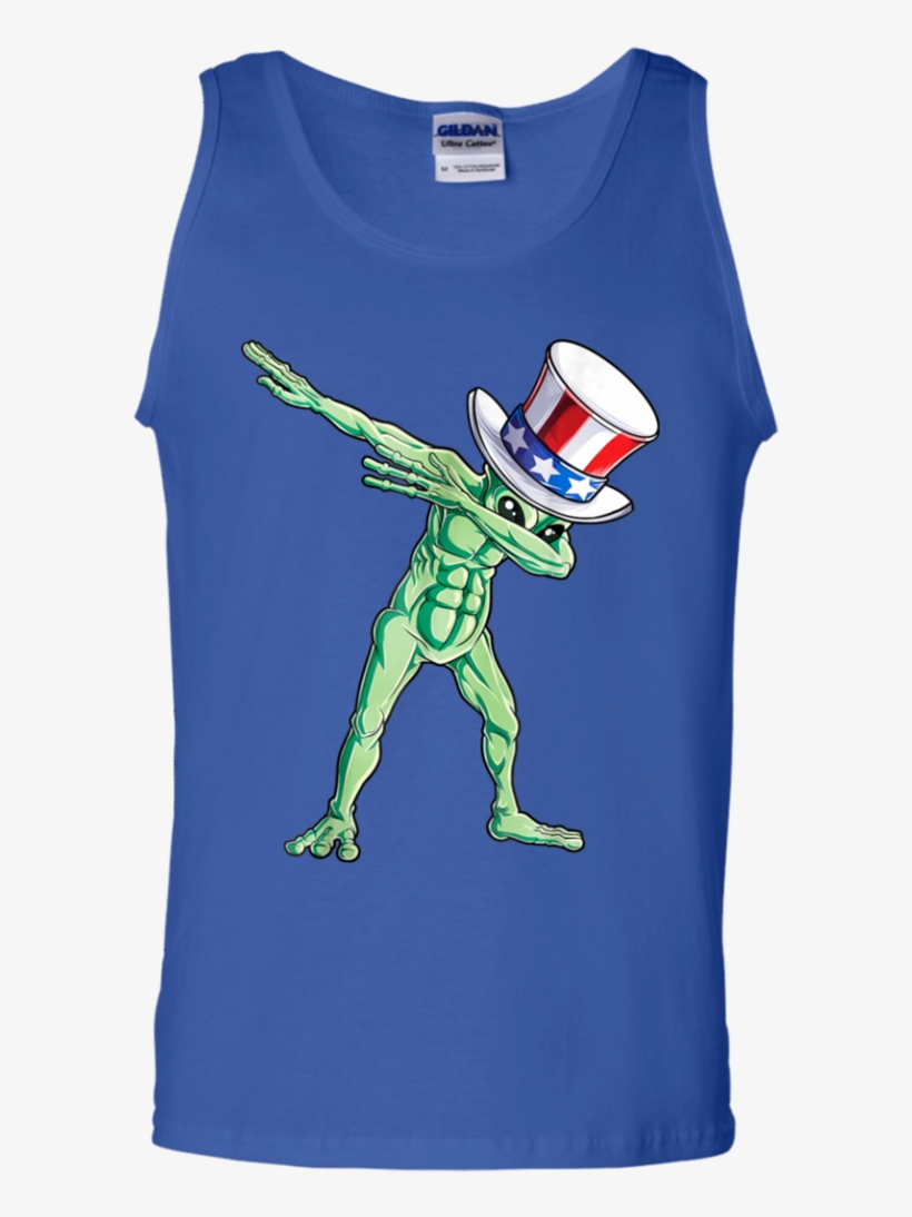 4th Of July Shirts For Kids Dabbing Uncle Sam Boys - T-shirt, transparent png download