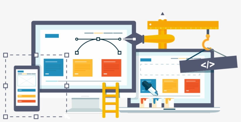 Building Trust With Web Design - Creative Web Design Banner, transparent png download