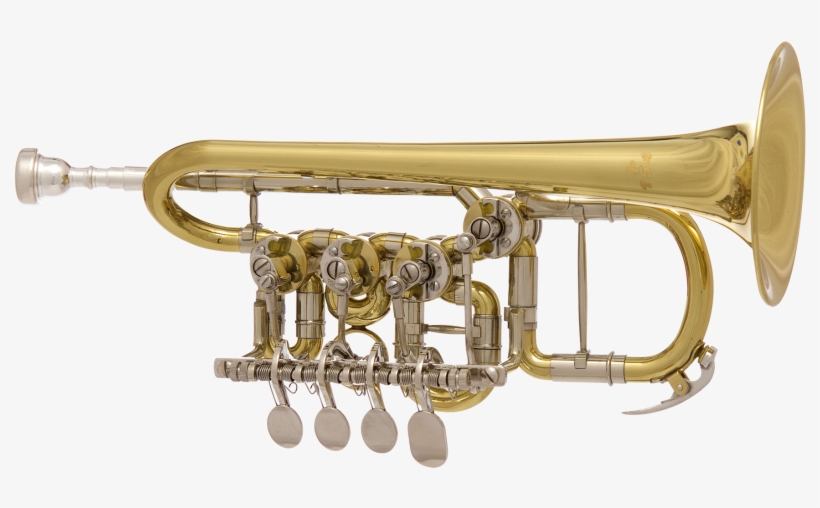 Trumpet - John Packer Bb/a Rotary Piccolo Trumpet Jp154, transparent png download