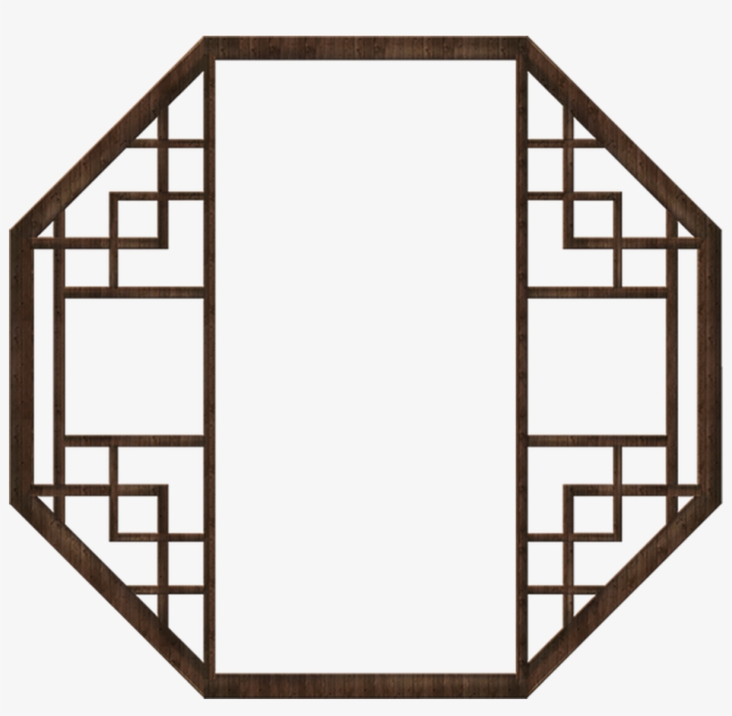 Traditional Door And Window Transparent Decorative - 古代 屏风, transparent png download