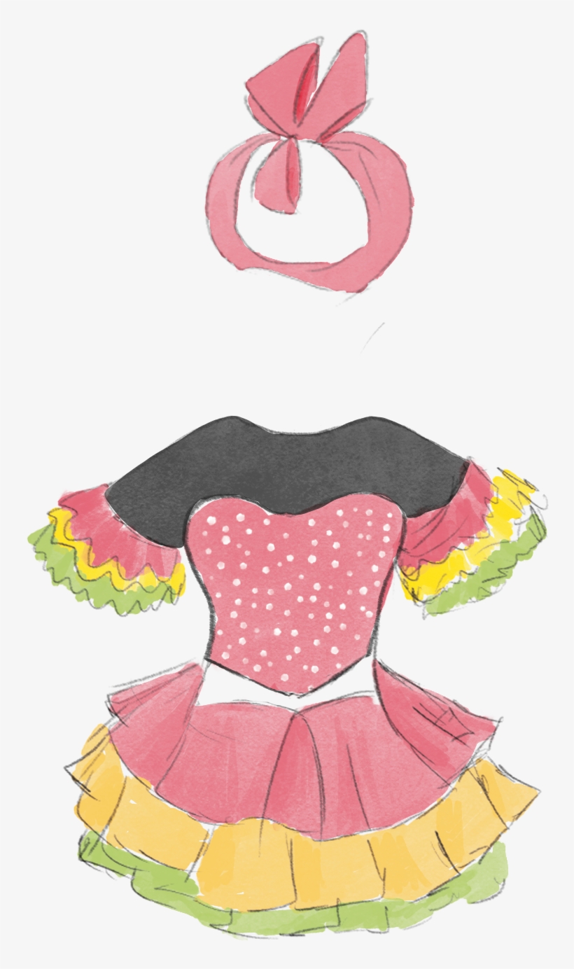 Gontovnik Confirmó Que Disfrazarse De Negrita Puloy - Polka Dot, transparent png download