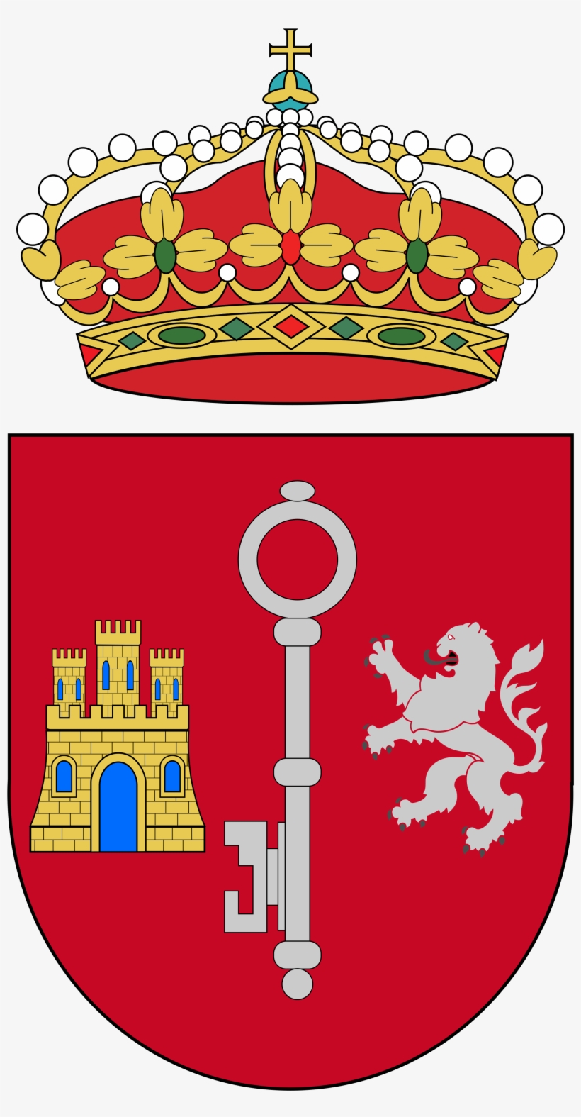 File - Escudo Larva - Svg - Escudo Torreblascopedro, transparent png download