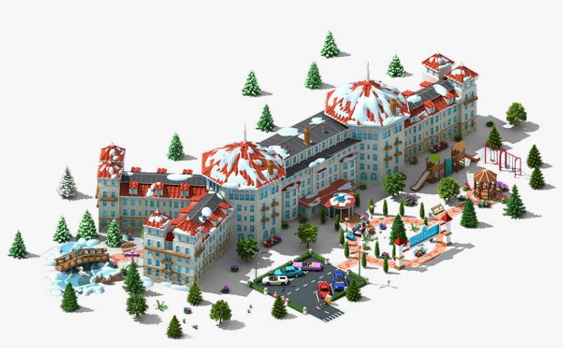 Mountain Hotel L1 - Amusement Park, transparent png download