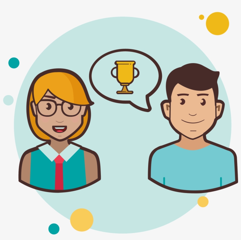 Couple Trophy Icon - Icon, transparent png download