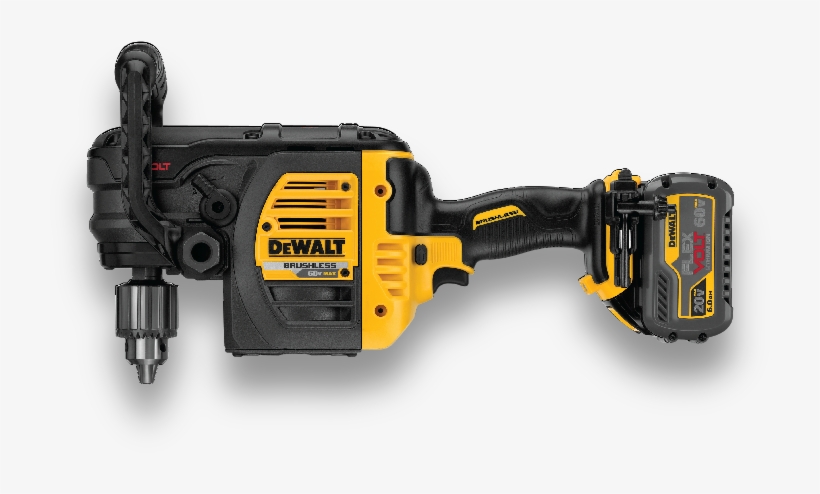 Studdrill - Dewalt Dcd460b Cordless Stud Joist Drill, Bare Tool, transparent png download