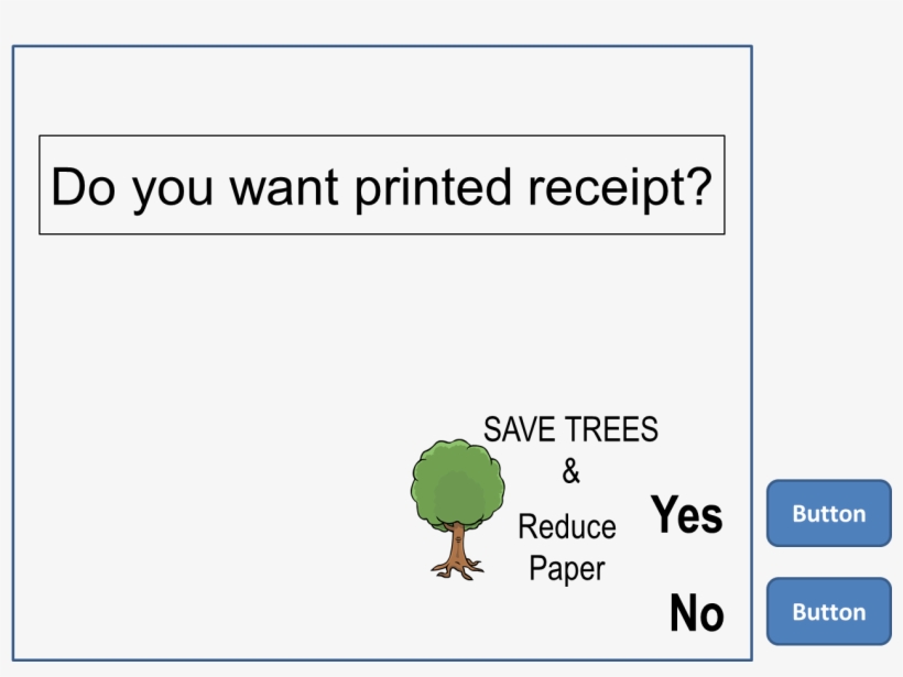And Simple User Interface, But The Key Thing To Notice - Atm Print Receipt Interface, transparent png download