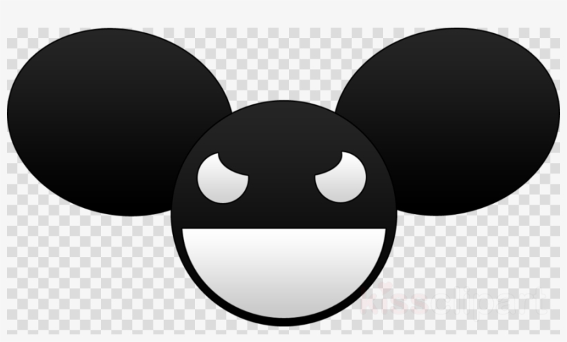Mickey Mouse Silhouette Clipart Mickey Mouse Minnie - Deadmau5 Logo Png, transparent png download
