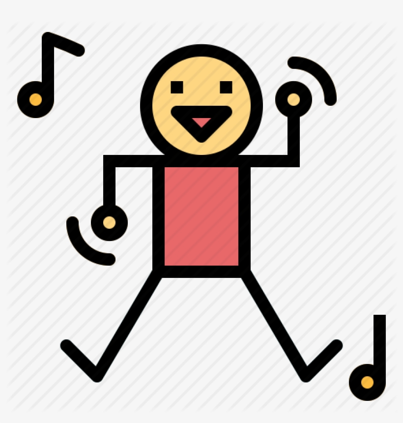 Happy Dance Icon Birthday Party Smalllike History Clipart - Dance, transparent png download