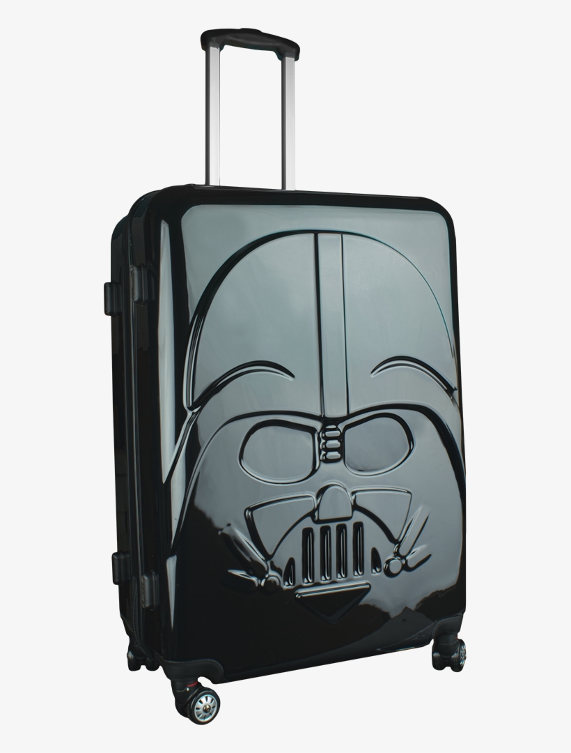 Darth Vader Large 28” Pc Hard Cover Trolley Suitcase - Darth Vader, transparent png download