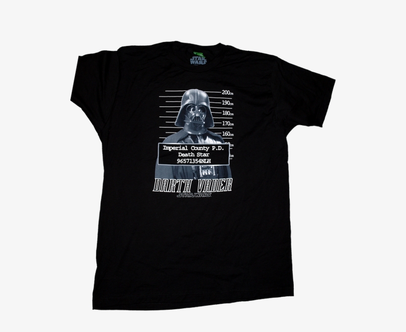 Darth Vader Mug Shot Kids Or Youth T-shirt - Barbershop, transparent png download