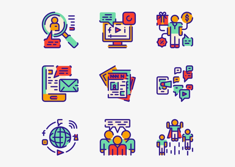 50 Icons - Artificial Intelligence, transparent png download