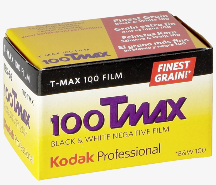 Kodak Professional T-max 100 - 135 (35 Mm) - 36 Exp., transparent png download