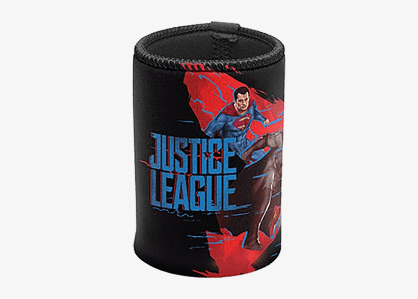 Justice League Logo Can Cooler - Justice League Logo Blackwhite Tote Bag, transparent png download