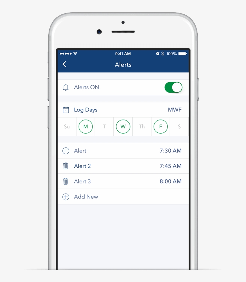 To Delete An Extra Alert, Tap The Trash Can Icon, Or - Doctor Details For App, transparent png download