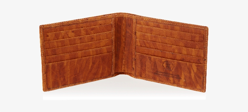 Billfold Wallet Ostrich Chestnut Zebra - Wallet, transparent png download