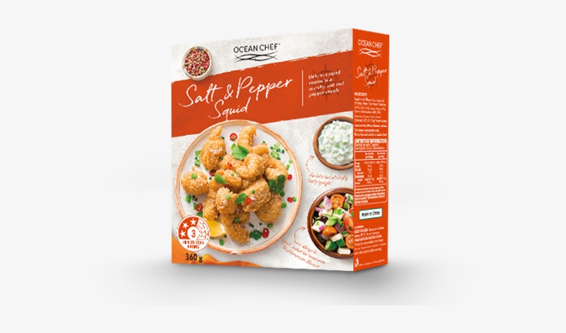 Ocean Chef Salt & Pepper Squid - Ocean Chef Squid Salt & Pepper, transparent png download