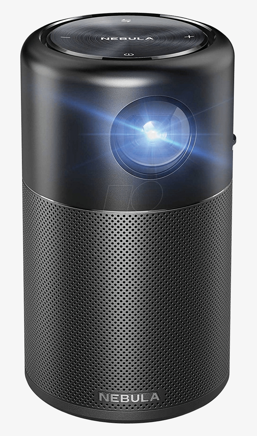 Projector, 100 Lm, Anker D4111311 - Anker Nebula Capsule Smart Projector 100ansi Lumens, transparent png download