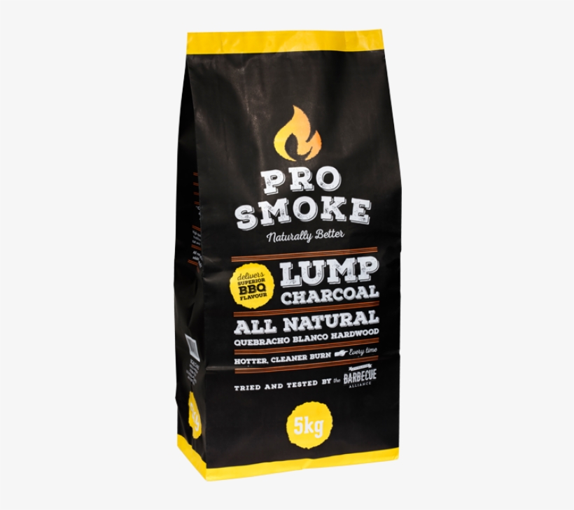 Pro Smoke Lump Charcoal 5kg Bgalcha5 - Pro Smoke Charcoal Briquettes 4kg, transparent png download