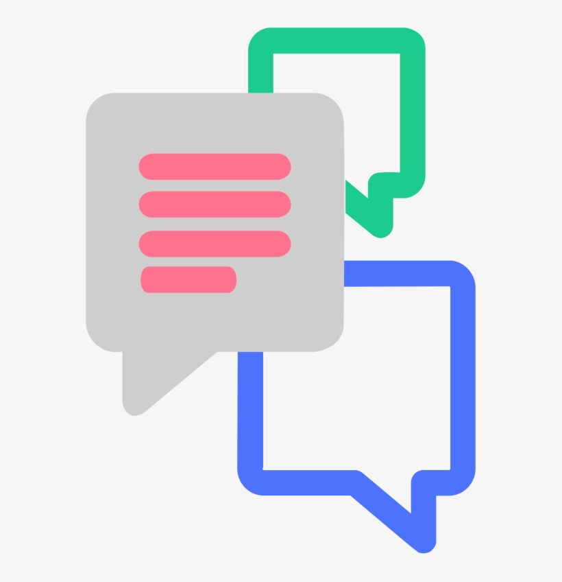 Chat Icon For Home Page - Online Chat, transparent png download