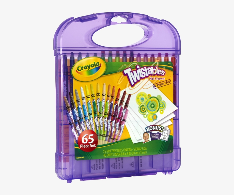 Clip Library Crayola Markers Clipart - Crayola Mini Twistable Crayon And Paper Set, transparent png download